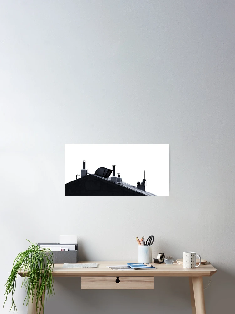Thumbnail 2 of 3, Poster, Rooftop Structures designed and sold by Ralph Goldsmith.