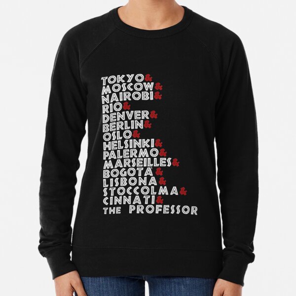 la casa de papel sweatshirts hoodies redbubble