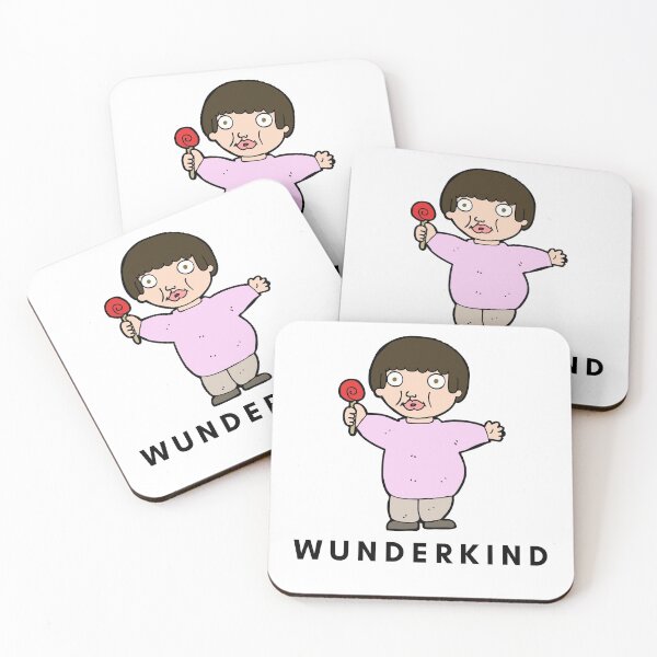 Item preview, German Funny Kid Wunderkind T-shirt Dark Hair Dumb designed and sold by Time4German.