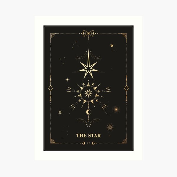 The Star Tarot Card Art Print