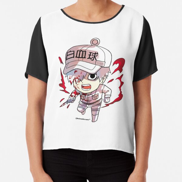 Cells At Work Chibi White Blood Cell Hataraku Saibou shirt - Limotees