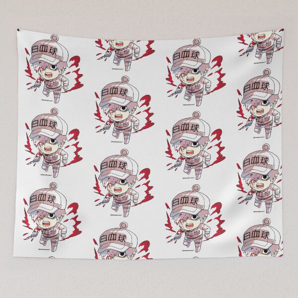 Item preview, Hataraku Saibou / Cells at Work chibi - White Blood Cell designed and sold by Anime Access.