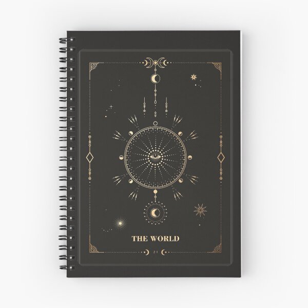 Item preview, The World Tarot Card designed and sold by noveltiko.