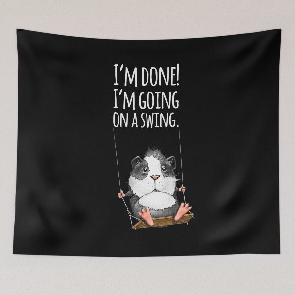 Item preview, Guinea Pig - I´m done! I´m Going On A Swing designed and sold by FD-Design.