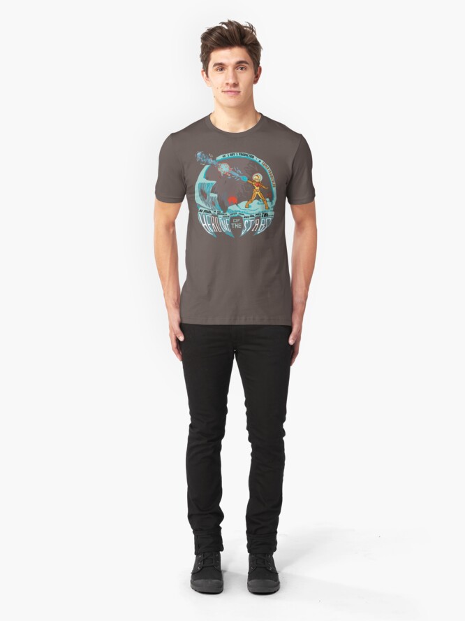 Alternate view of In Super Troidicolor [dark] Slim Fit T-Shirt