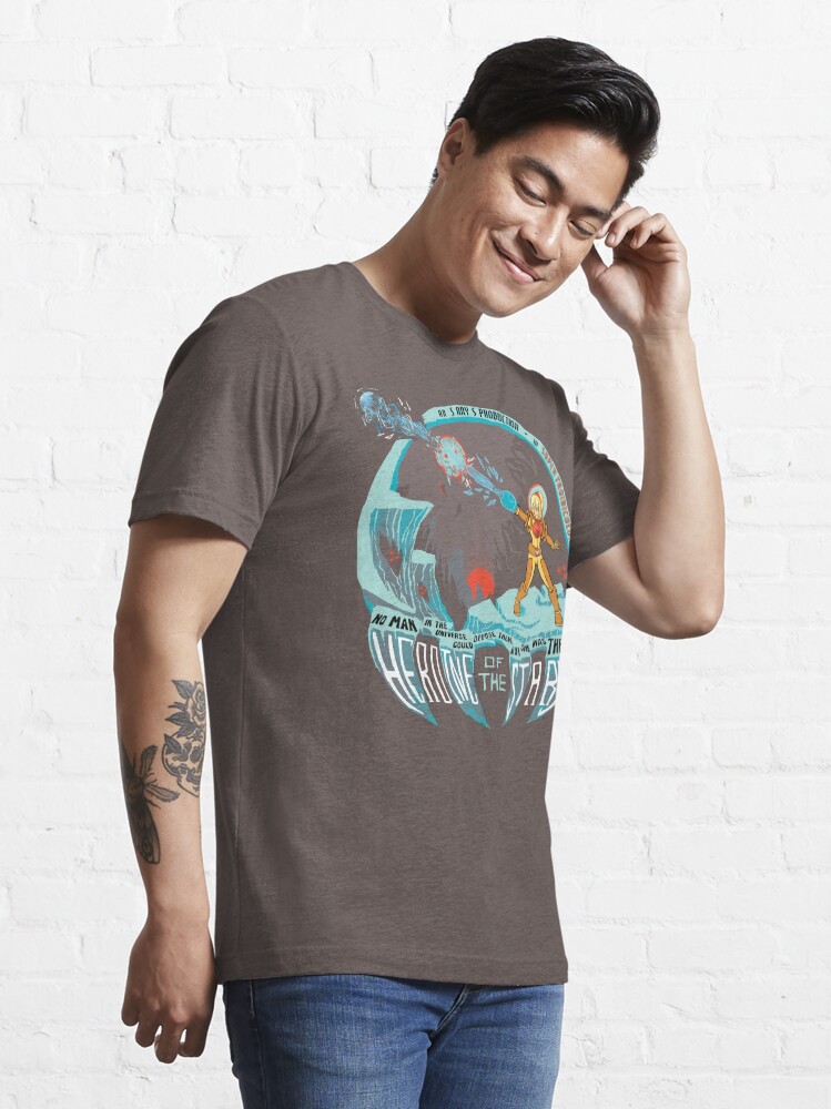 Thumbnail 3 of 7, Essential T-Shirt, In Super Troidicolor [dark] designed and sold by rasabi.