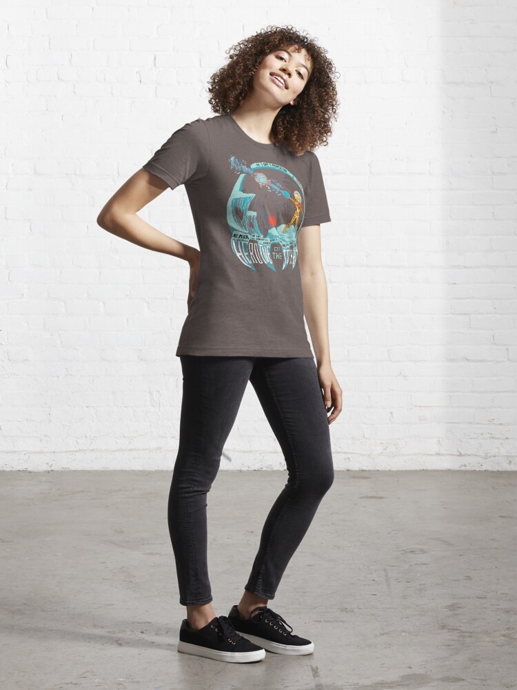 Thumbnail 4 of 7, Essential T-Shirt, In Super Troidicolor [dark] designed and sold by rasabi.