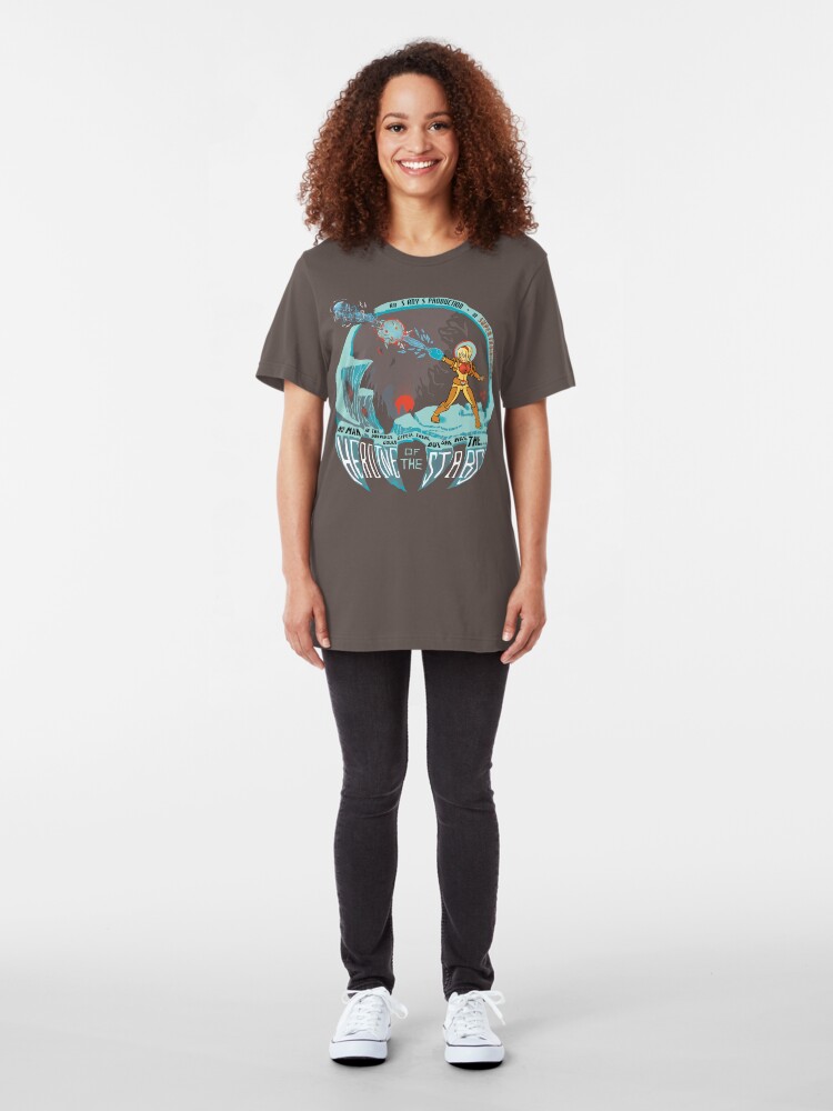 Alternate view of In Super Troidicolor [dark] Slim Fit T-Shirt