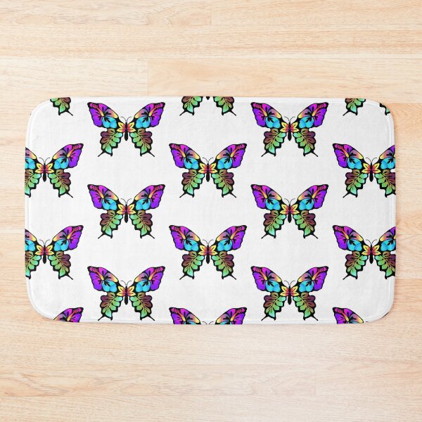 Item preview, Rainbow Colors Butterfly Wings in Pop Art Graphic Design designed and sold by Nisuris.