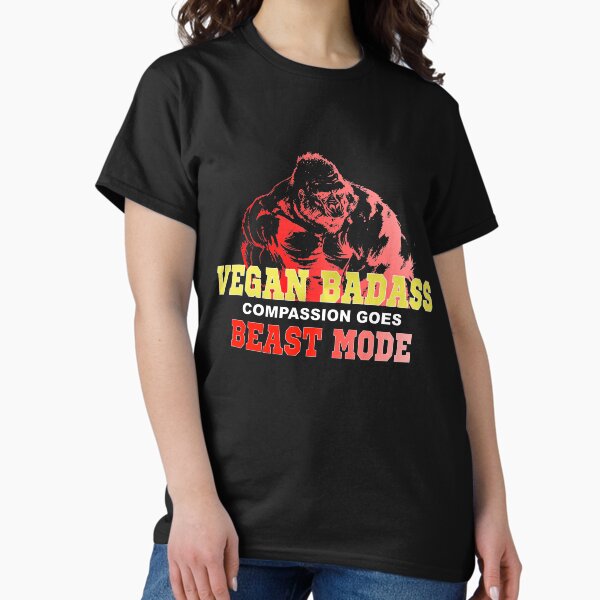 Item preview, Vegan Gorilla Badass Bodybuilder designed and sold by Rautnmountain.