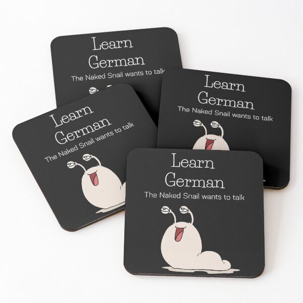 Item preview, Learn German Funny Slug Naked Snail Nacktschnecke designed and sold by Time4German.