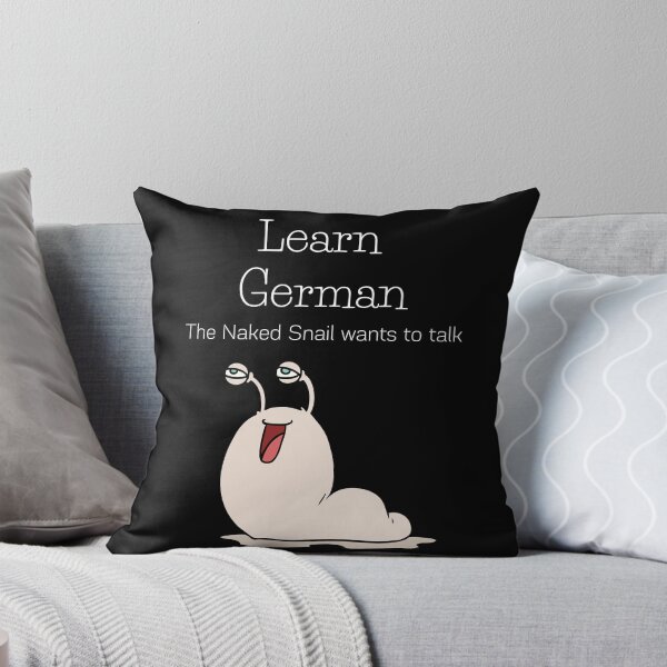 Item preview, Learn German Funny Slug Naked Snail Nacktschnecke designed and sold by Time4German.