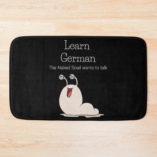Item preview, Learn German Funny Slug Naked Snail Nacktschnecke designed and sold by Time4German.