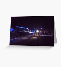 Night Lights Greeting Card