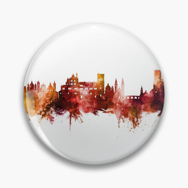 Artikelvorschau, Granada Spain Skyline entworfen und verkauft von ArtPrints.
