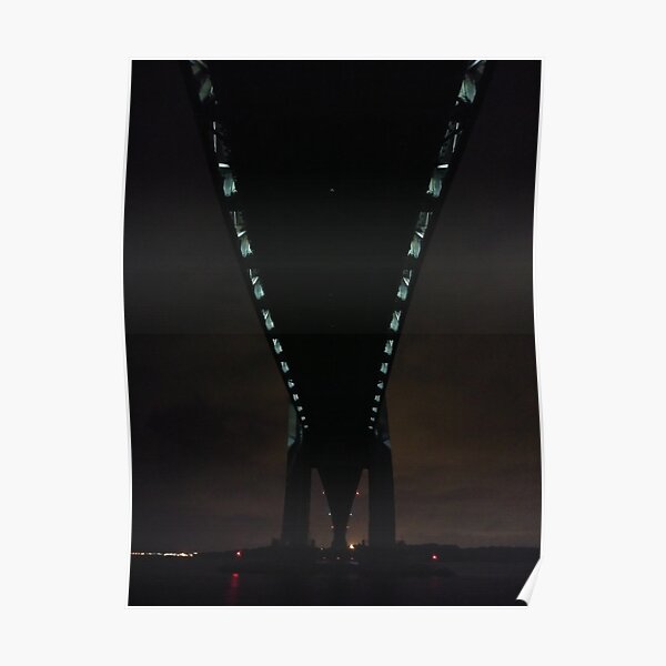 Verrazano Narrows Bridge, #Verrazano, #Narrows, #Bridge, #VerrazanoNarrowsBridge, #VerrazanoBridge, #NewYorkCity, #NewYork, #Brooklyn, #StatenIsland Poster