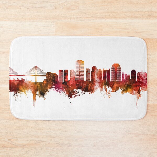 Item preview, Long Beach California Skyline designed and sold by ArtPrints.