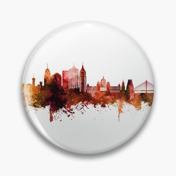 Item preview, Bengaluru Skyline India Bangalore designed and sold by ArtPrints.