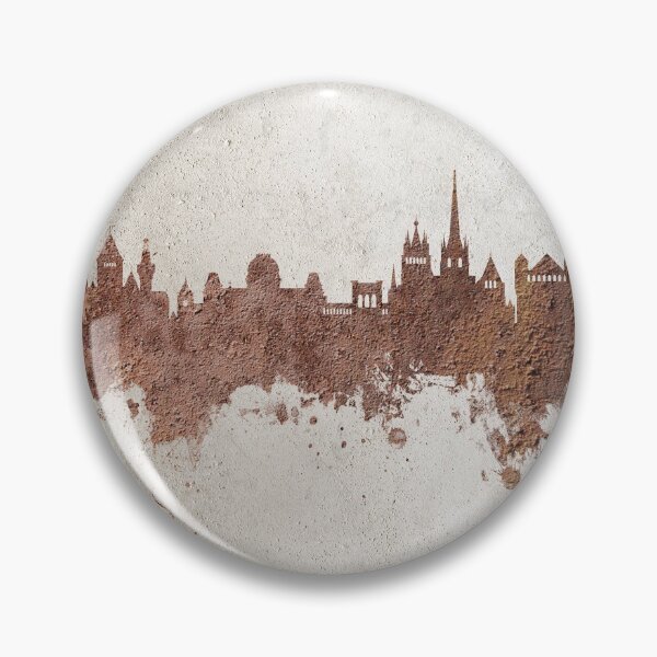 Item preview, Lausanne Switzerland Skyline designed and sold by ArtPrints.