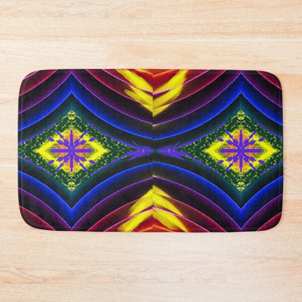 Item preview, SQUARE ABSTRACTION,colorful abstraction, psychedelic Arte Abstracto, abstract art design designed and sold by Adri Barnard.