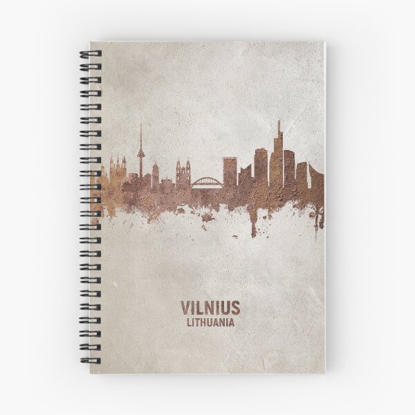 Item preview, Vilnius Lithuania Skyline designed and sold by ArtPrints.