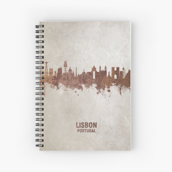 Aperçu de l'œuvre Lisbon Portugal Skyline créée et vendue par ArtPrints.