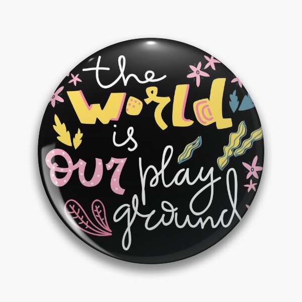Item preview, The world is our playground. Simple style lettering composition designed and sold by Dina Konovalova.