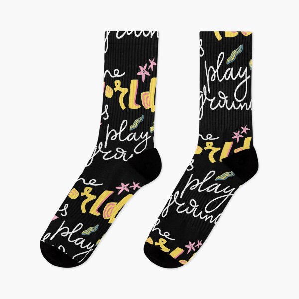 Item preview, The world is our playground. Simple style lettering composition designed and sold by Dina Konovalova.