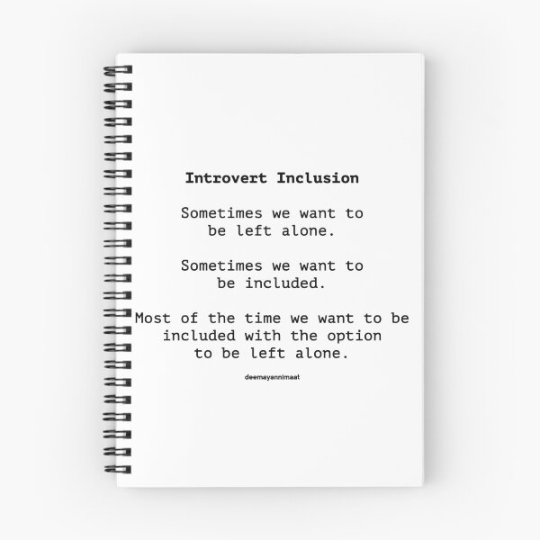 Artikelvorschau, Introvertierte Inklusion entworfen und verkauft von deemayannimaat.