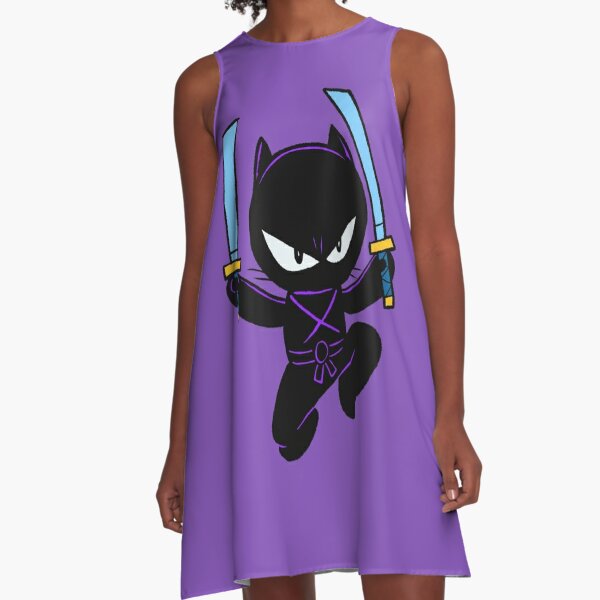 Ninja Dresses Redbubble - purple ninjablack magic roblox