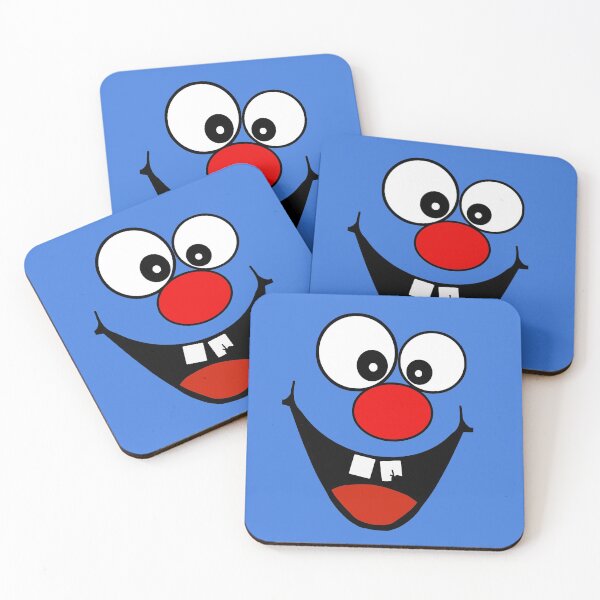 Item preview, Cracked Tooth - Big Red Nose Cartoon Head Decal Kids Bag Tee designed and sold by deanworld.