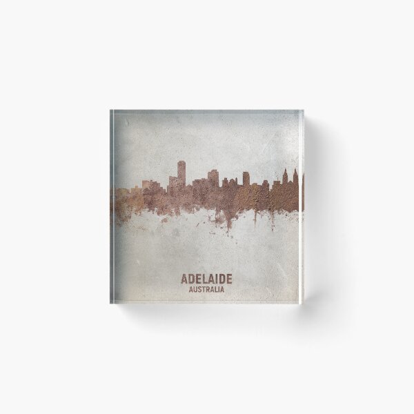 Item preview, Adelaide Australia Skyline designed and sold by ArtPrints.