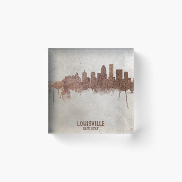 Item preview, Louisville Kentucky City Skyline designed and sold by ArtPrints.