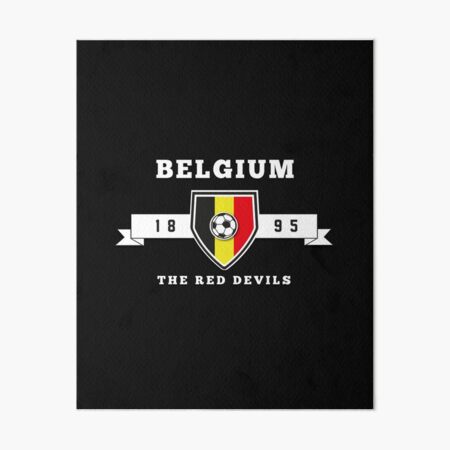 De Rode Duivels Art Board Prints Redbubble