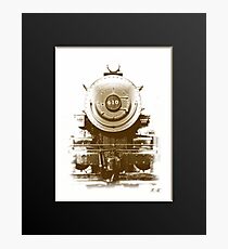 Boston and Maine 410 steam engine front Photographic Print