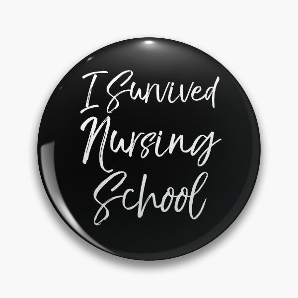 Artikelvorschau, I Survived Nursing School Cute Nursing Gift entworfen und verkauft von TNDesignStudio.