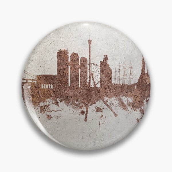 Item preview, Gothenburg Sweden Skyline designed and sold by ArtPrints.