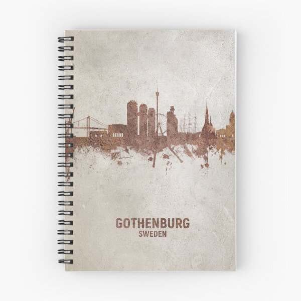 Item preview, Gothenburg Sweden Skyline designed and sold by ArtPrints.