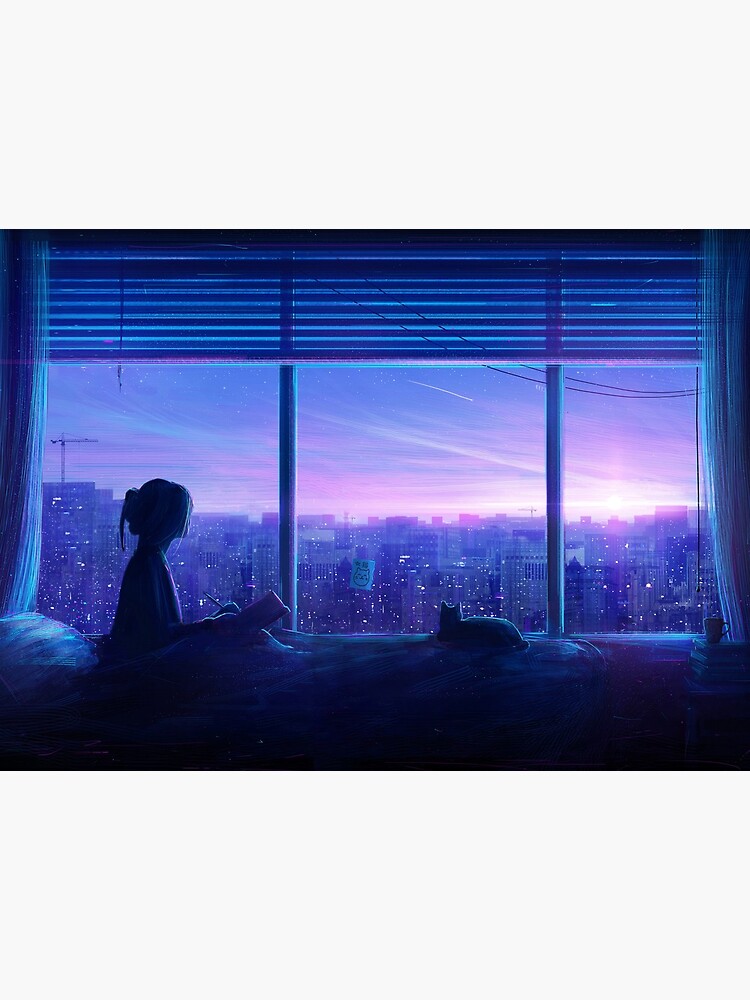 Anime night room