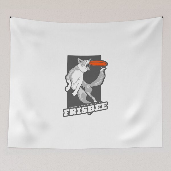 Item preview, Dog with Frisbee designed and sold by papayaride.