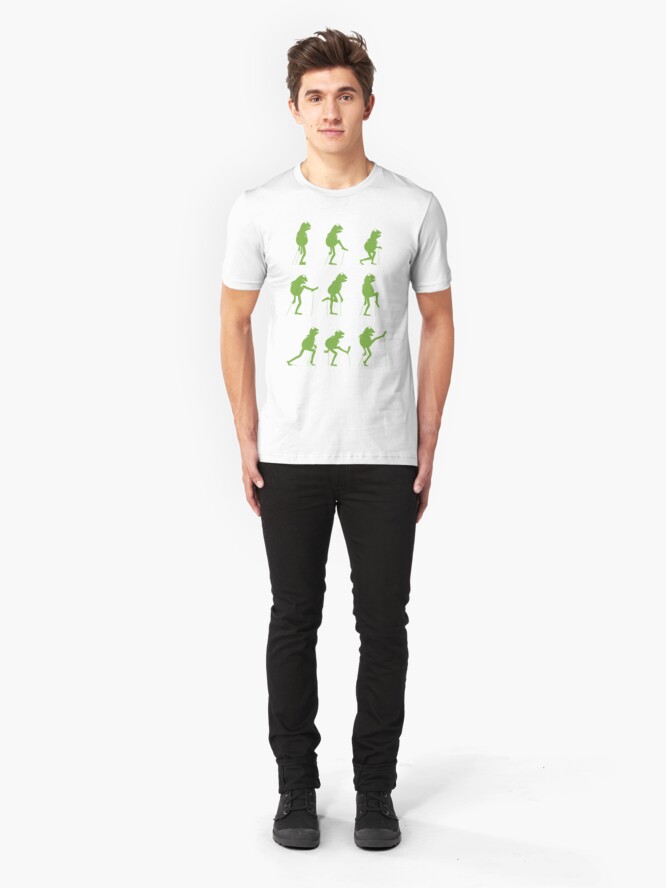 Alternate view of Ministry of Silly Muppet Walks Slim Fit T-Shirt