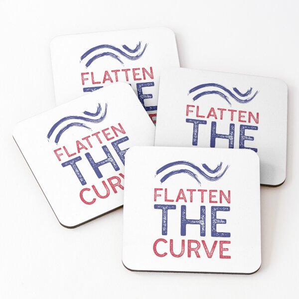 Item preview, Flatten The Curve designed and sold by greenchimp.