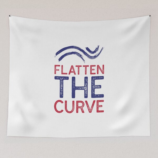 Item preview, Flatten The Curve designed and sold by greenchimp.