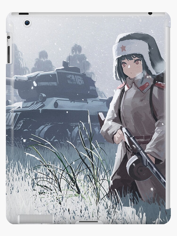 anime girl straight from the Soviet Union
