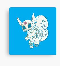 Wartortle Pokemuerto Canvas Print