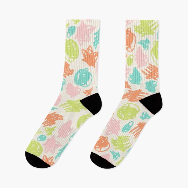 Item preview, simple color sketchy pattern designed and sold by Dina Konovalova.