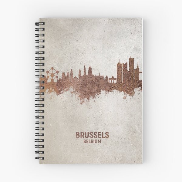 Item preview, Brussels Belgium Skyline designed and sold by ArtPrints.
