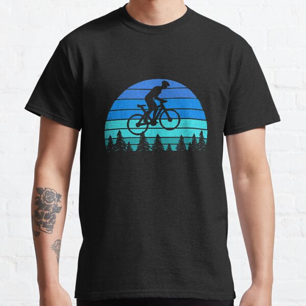 Jump with A Mountain Bike Silhouette 2-6 Years Old Boys /& Girls Short-Sleeved Tshirt