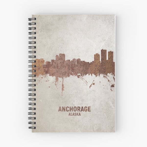 Item preview, Anchorage Alaska Skyline designed and sold by ArtPrints.