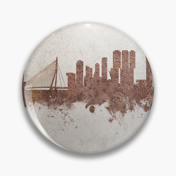 Artikelvorschau, Rotterdam The Netherlands Skyline entworfen und verkauft von ArtPrints.
